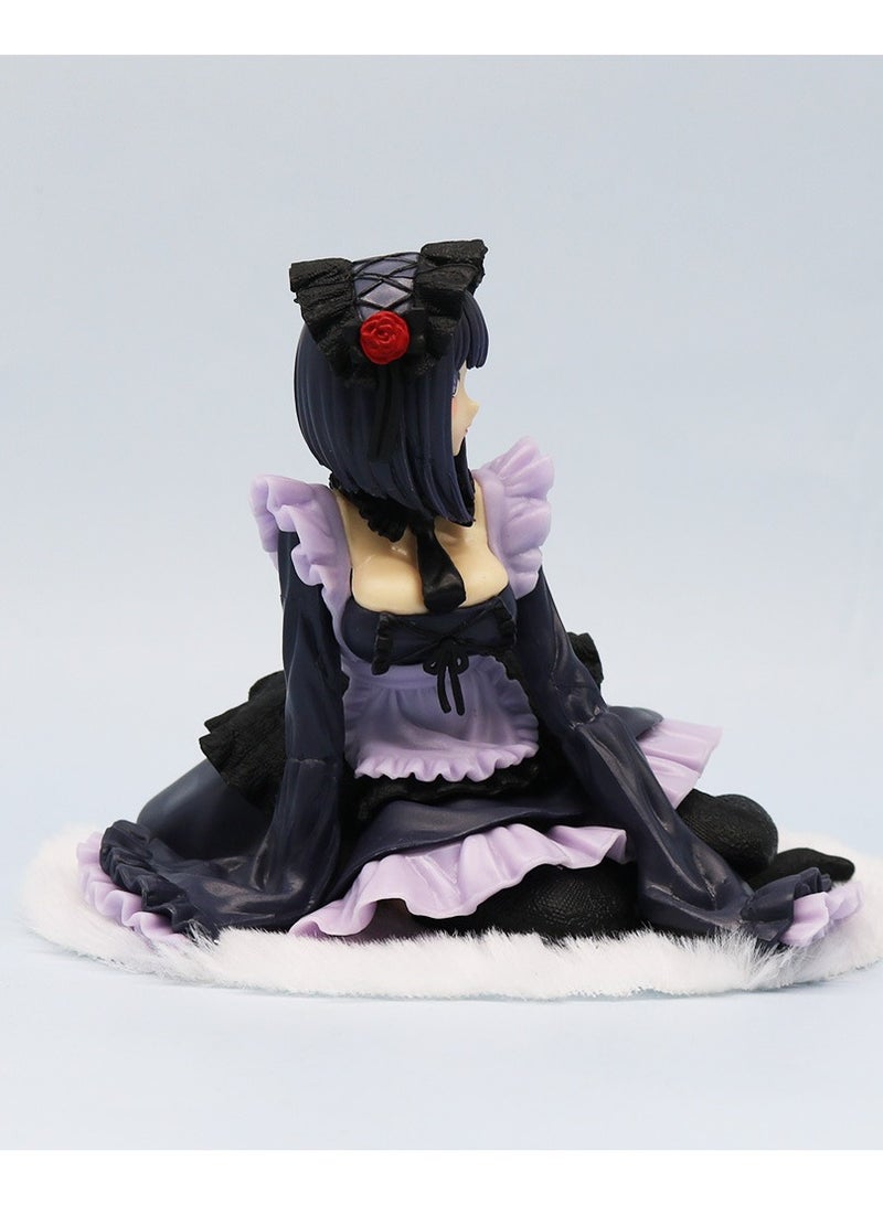 11cm My Dress-Up Darling Anime Figure Black Maid Outfit Kitagawa Marin Action Figure  - Image 3