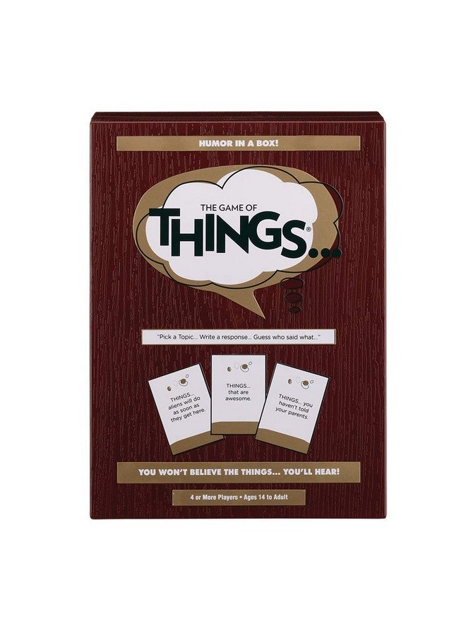 PlayMonster لعبة الأشياء... الطبعة الثانية - لن تصدق الأشياء... التي ستسمعها! - لعبة حفلات مضحكة - 4+ لاعبين - أعمار 14+ - Image 1