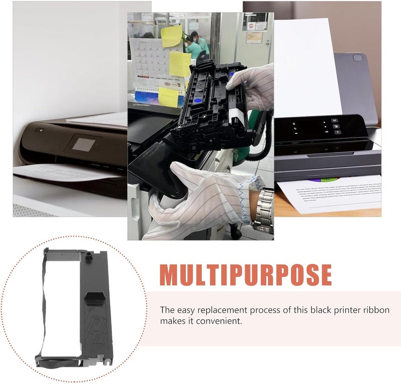 Printer Ribbon Frame Compatible with Erc32 for 1550 M820 M935 930 Dot Matrix Printer Ribbon Cartridge Black Replacement Part - Image 3