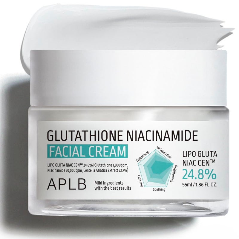 APLB Glutathione Niacinamide Facial Cream LIPO GLUTA NIAC CEN 248 186 FLOZKorean Skincare Deep hydration Niacinamide Improve skin elasticity Improve skin texture