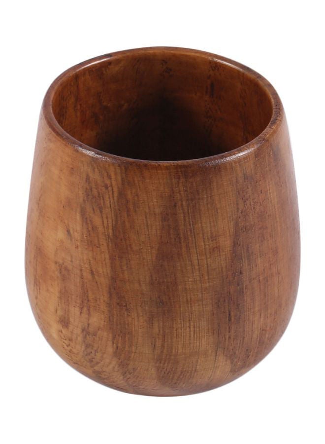 واي آند دي كوب شاي من الخشب بني 6x6x7.5سنتيمتر - Image 1