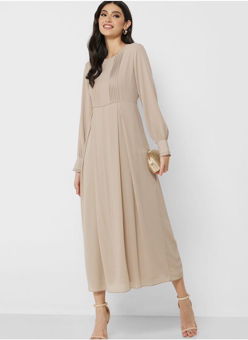 Khizana Pintuck Detail Dress  - Image 4