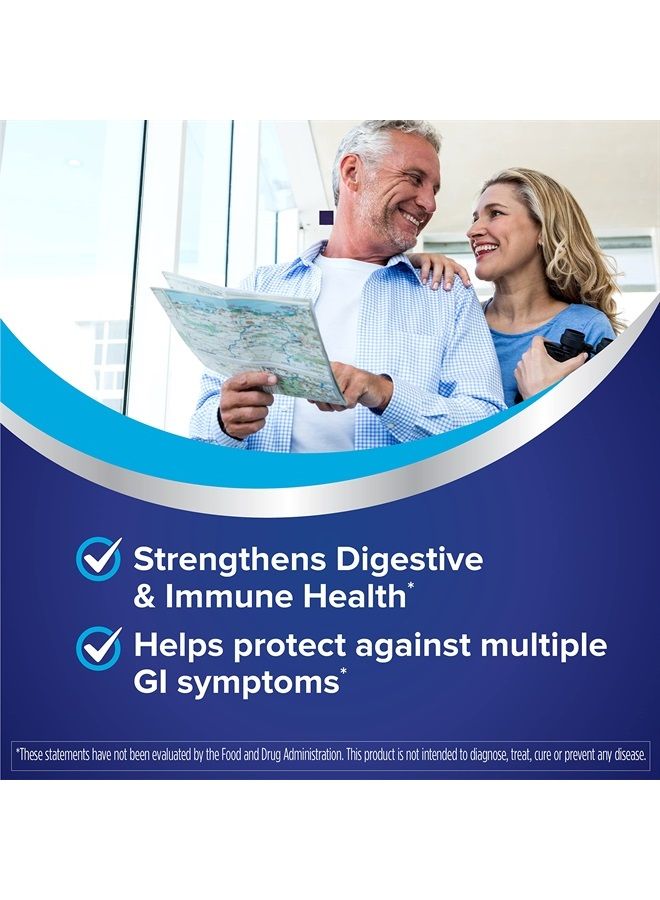 Florastor Probiotics for Digestive & Immune Health, 20 Capsules, Probiotics for Women & Men, Dual action helps flush out bad bacteria & boosts the good with our unique strain Saccharomyces boulardii - Image 1