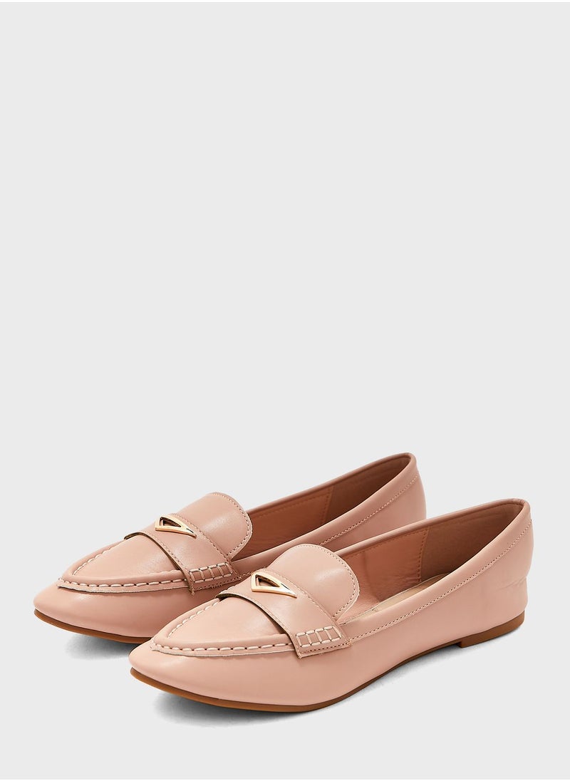 Vincci - Leather Penny Loafers - Image 1