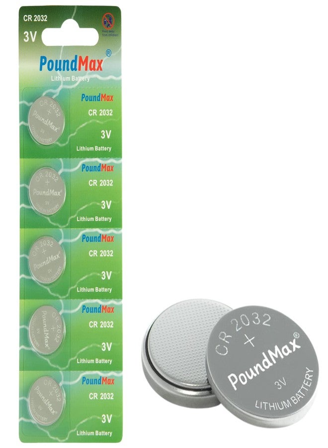 PoundMax 5 x 2032 CR2032 3V Lithium Batteries - Image 1