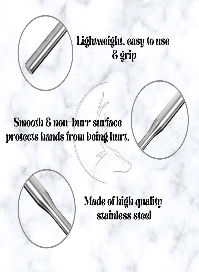 KC Stainless Steel Classic Belan Rolling Pin for Kitchen, Steel Belan for Perfect Roti, Chapati Rolling - 30 cm Long - Image 2