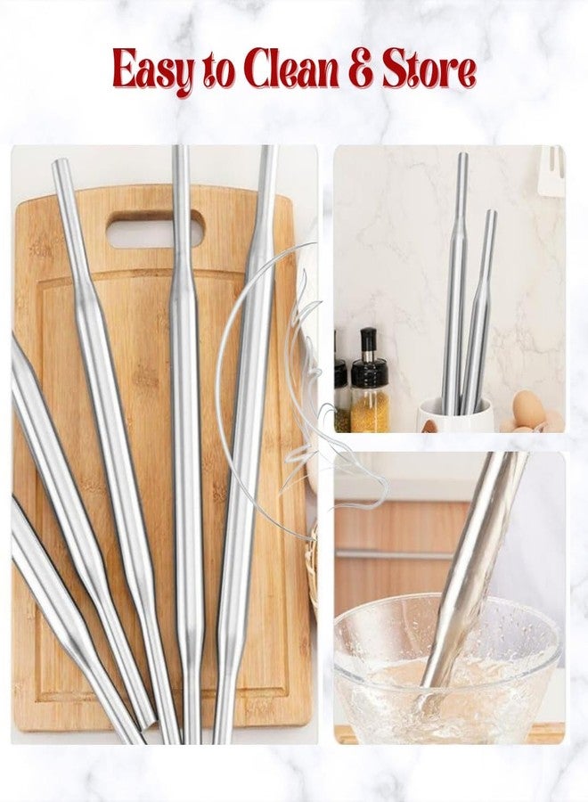 KC Stainless Steel Classic Belan Rolling Pin for Kitchen, Steel Belan for Perfect Roti, Chapati Rolling - 30 cm Long - Image 5