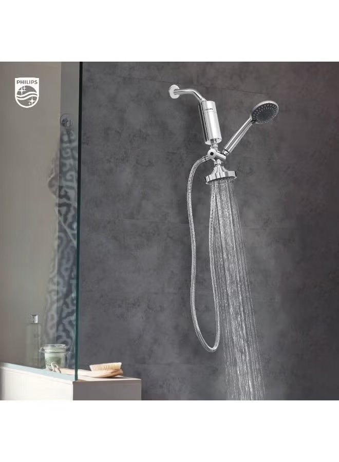 Philips Water AWP1775 - In-Line Shower Filter - Reduces Chlorine by up to 99 Percent I Easy to Install I Fits all UK and Eire Shower hoses and taps I HIGH WATER FLOW I CONVENIENT AND EASY I Chrome - Image 3
