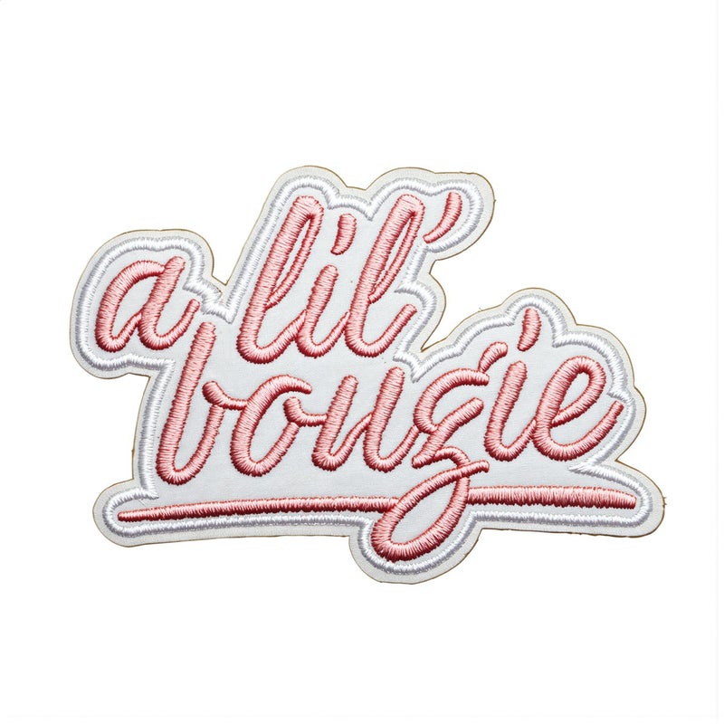 Cute Letter Embroidered Patches 16 Pcs Pink Blue Green Black For Teen Women Fashion - Image 3