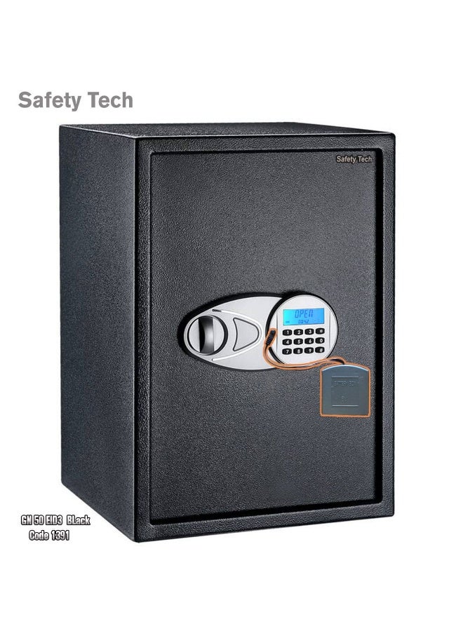 Safety Tech GN 50 EID3 Electronic Safe with Screen and Bank Alarm - from Safety Tech - Image 1