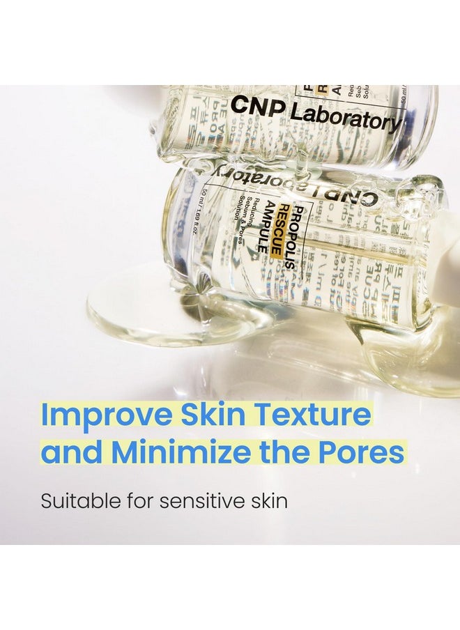 CNP - CNP Rescue+Propolis Serum - Niacinamide with IP-BHA for Dry & Sensitive Skin, Soothing, Hydrating, Minimizing Pores, Lightweight Essence for Glass Skin, Gifts for Women, Korean Skin Care - Image 1