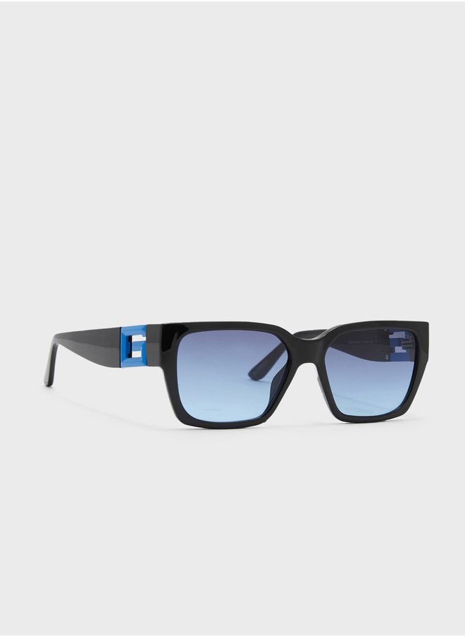 GUESS - Rectangle Shape Sunglasses - Image 1