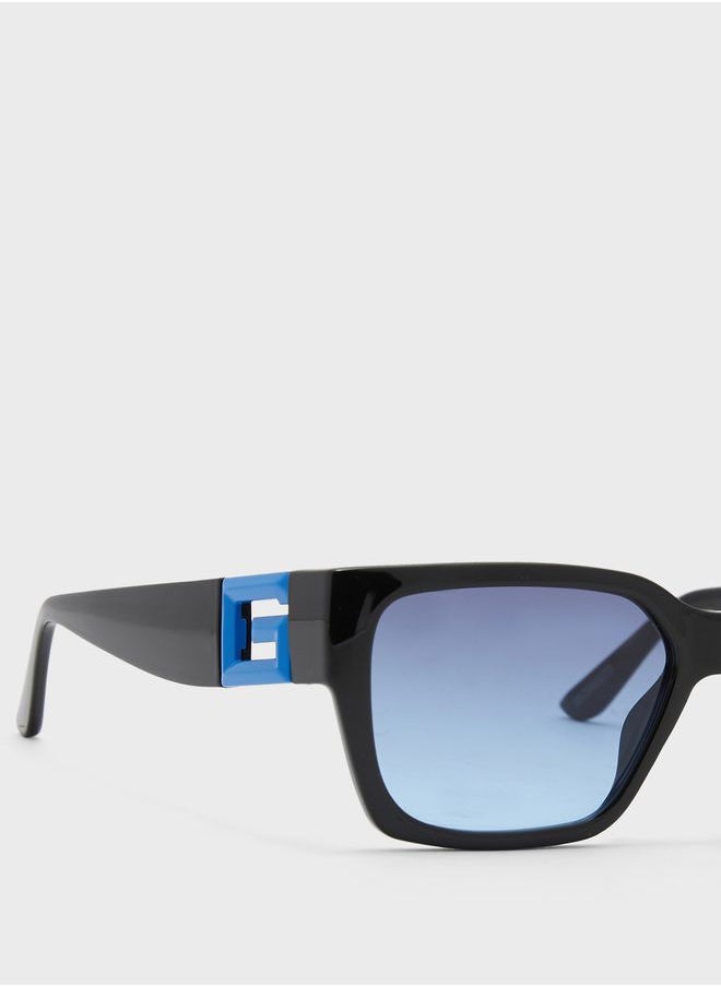 GUESS - Rectangle Shape Sunglasses - Image 1
