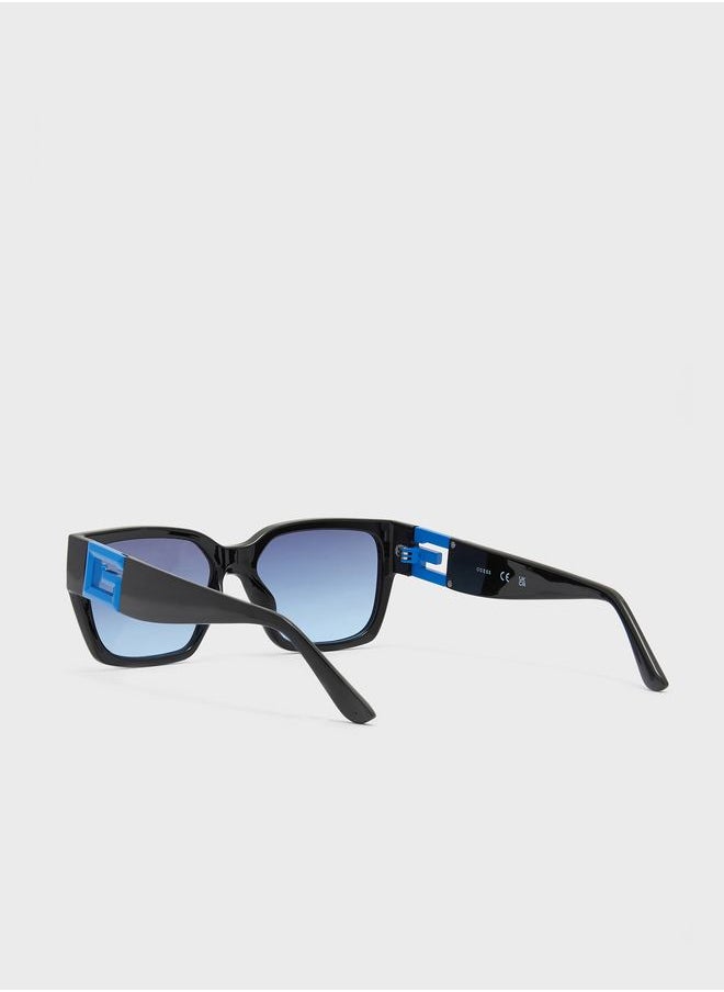 GUESS - Rectangle Shape Sunglasses - Image 1