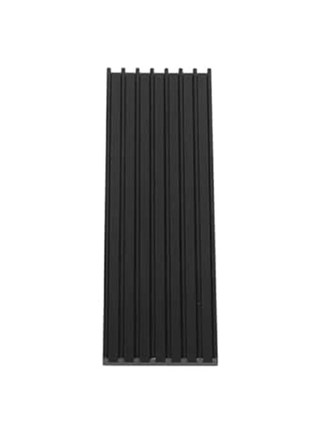 Aluminum M 2 SSD Heat Sink with Thermal Pads for PC Laptop NVMe SSD Cooling Black - Image 1