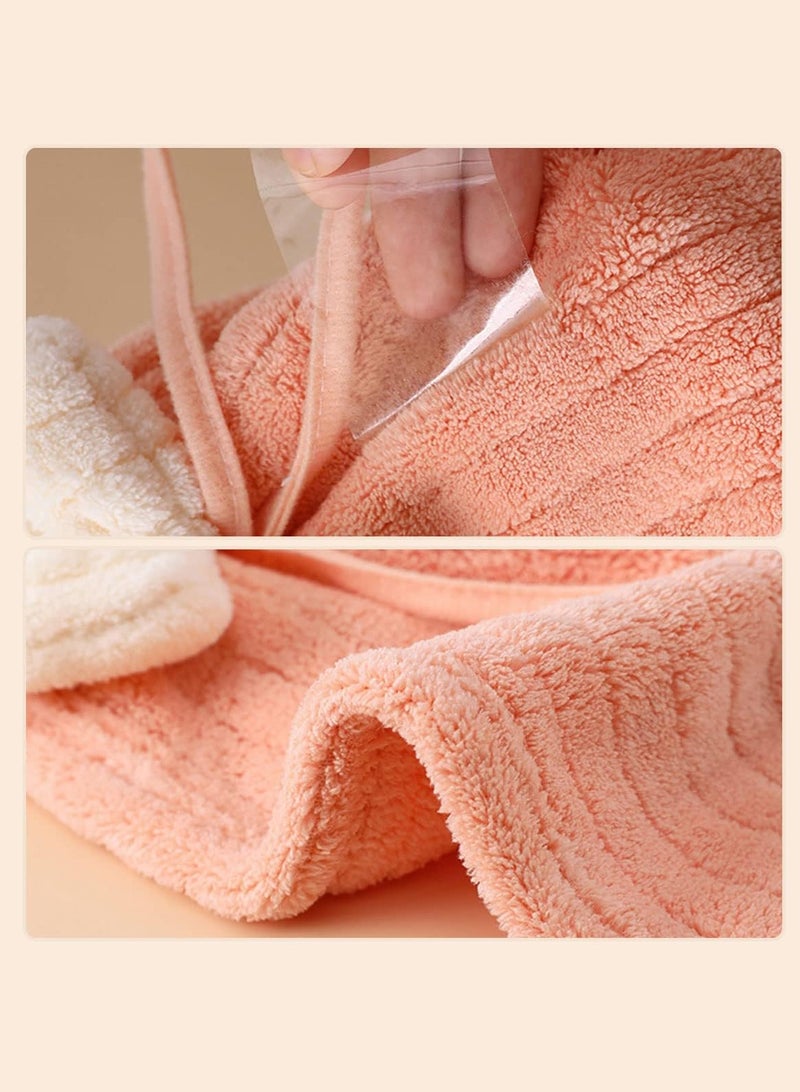 Hand Towels, 3Pcs Cute Bow Tie Children Cartoon Towel, Household Towel for Kitchen Bathroom  Absorbent Quick-Drying Wash Hanging Hand Towel, Hanging Hand Towel - Image 4