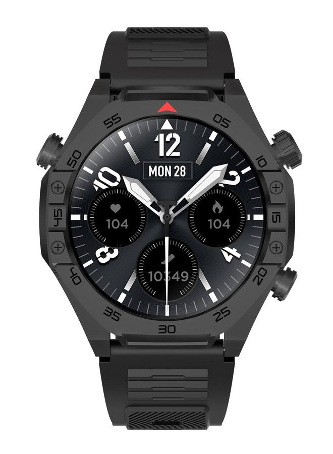 TIMEX Smart NexGen 1.43"(3.6cm) AMOLED Display with Functional Crown and BT Calling Smartwatch for Unisex - TWTXW702T - Image 1