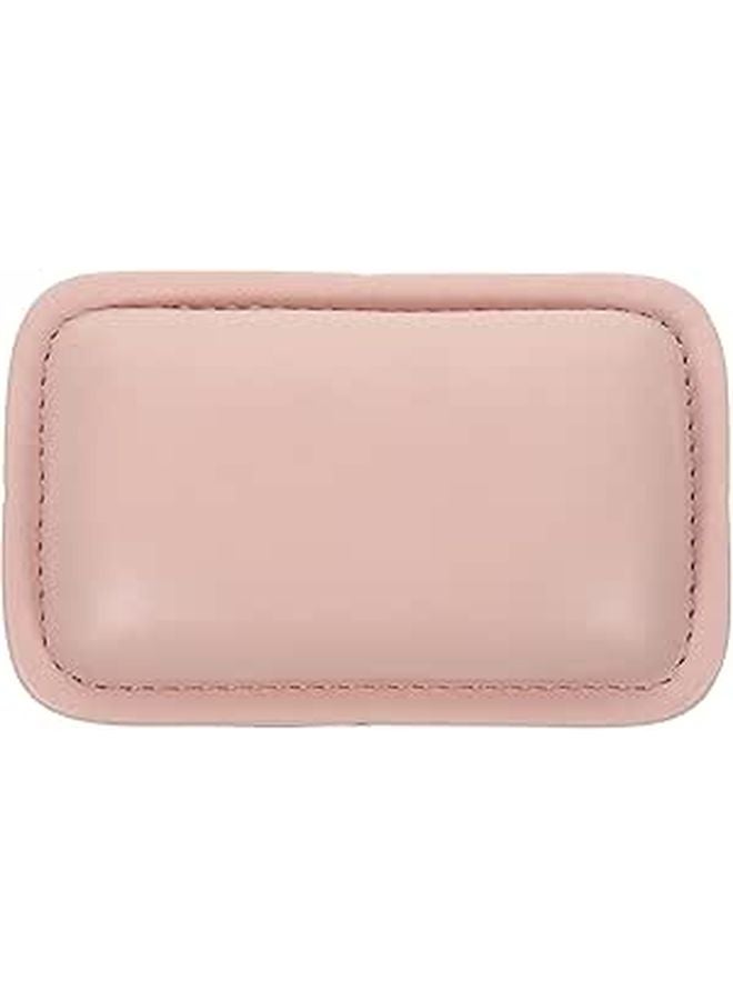 Pink Pu Leather Wrist Rest Mouse Pad Gaming Office Cushion Elbow Protective Pad - Image 1