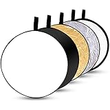 EMART EMART Emart 24Ã¢â‚¬Â 5-in-1 Portable Photography Studio Multi Photo Disc Collapsible Light Reflector with Bag - - Image 1