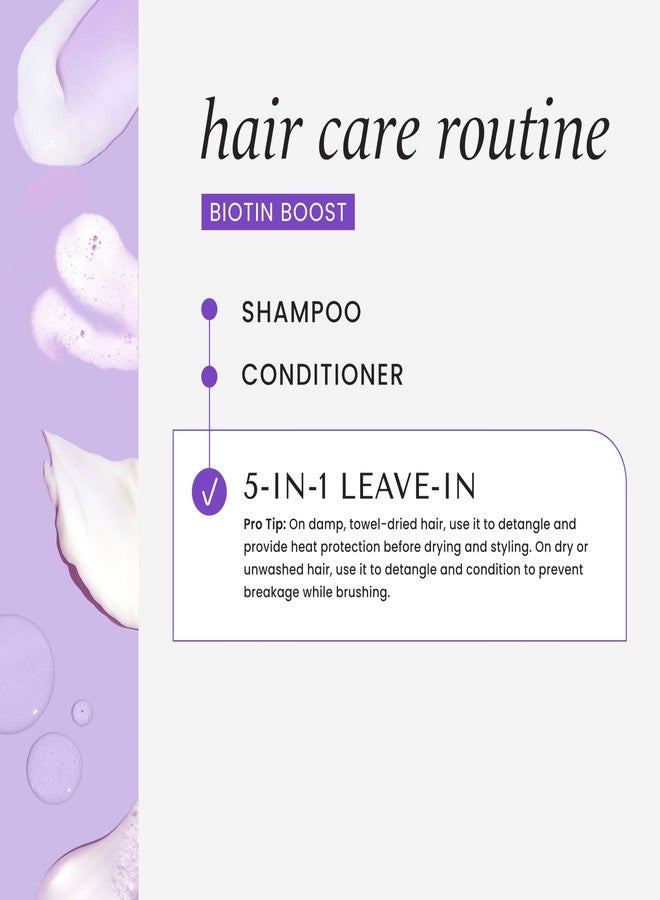 HASK Thickening BIOTIN 5-in-1 Leave In Conditioner Duo (6oz-Qty 2) & Argan Oil Repairing Deep Conditioner Packette, Aluminum-Free, Sulfate-Free, Paraben-Free, Color Safe, for All Hair Types - Image 4