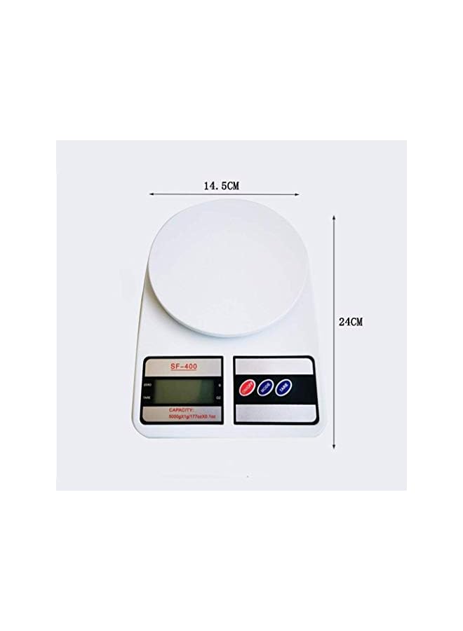 PROMASS Digital Kitchen Scale, Electronic Kitchen Food Scale, LCD Display, Accurate Gram Slim Design Weighing Scales (Size : 10KG/1G) - Image 2