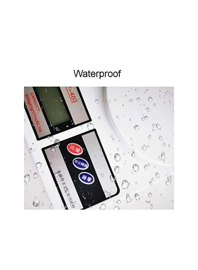 PROMASS Digital Kitchen Scale, Electronic Kitchen Food Scale, LCD Display, Accurate Gram Slim Design Weighing Scales (Size : 10KG/1G) - Image 3