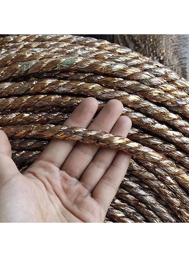 Bluejw Rope Hanging Seedling Hanging Rope Waste Paper Packing Rope Hydraulic Press Packing Straw Rope Binding Greenhouse Laminating Rope Yellow One  - Image 1