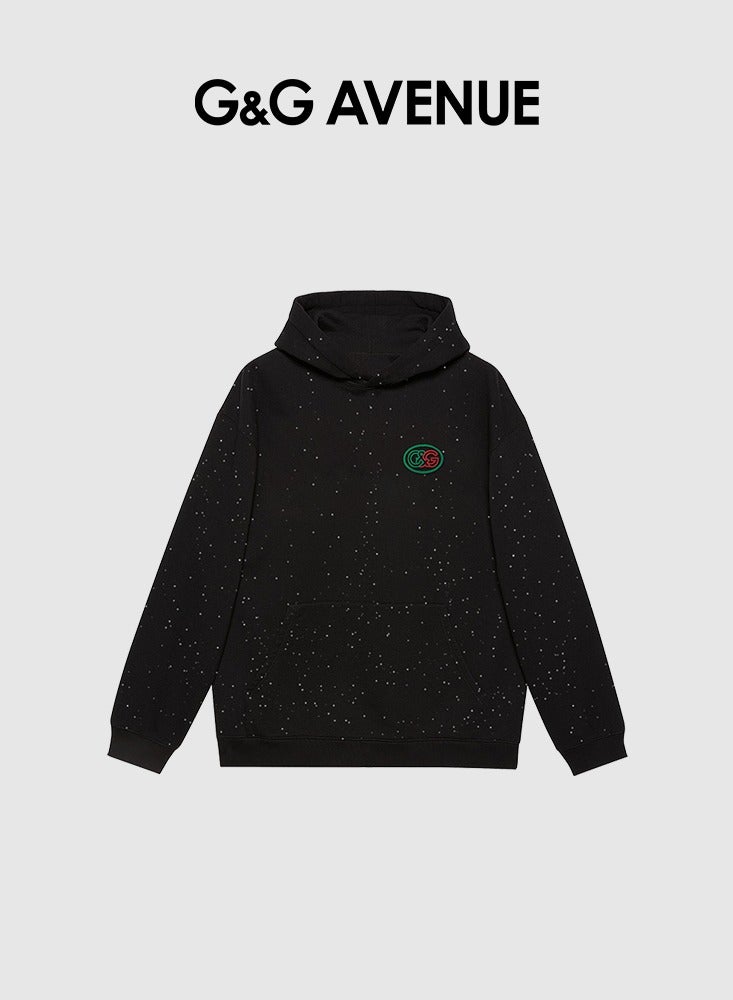 G&G AVENUE Men hooded sweatshirt sports casual pullover blended comfortable sports hooded sweatshirt  - Image 1