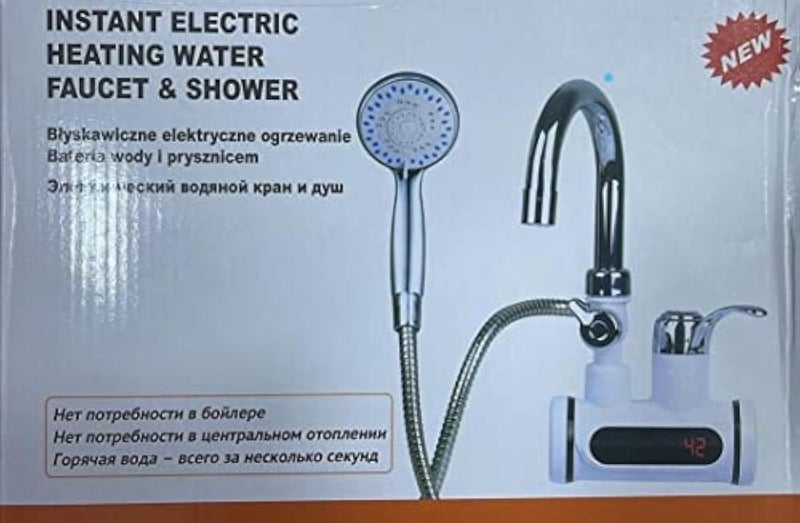 Instant electric heating water faucet & shower from quattro - Image 1