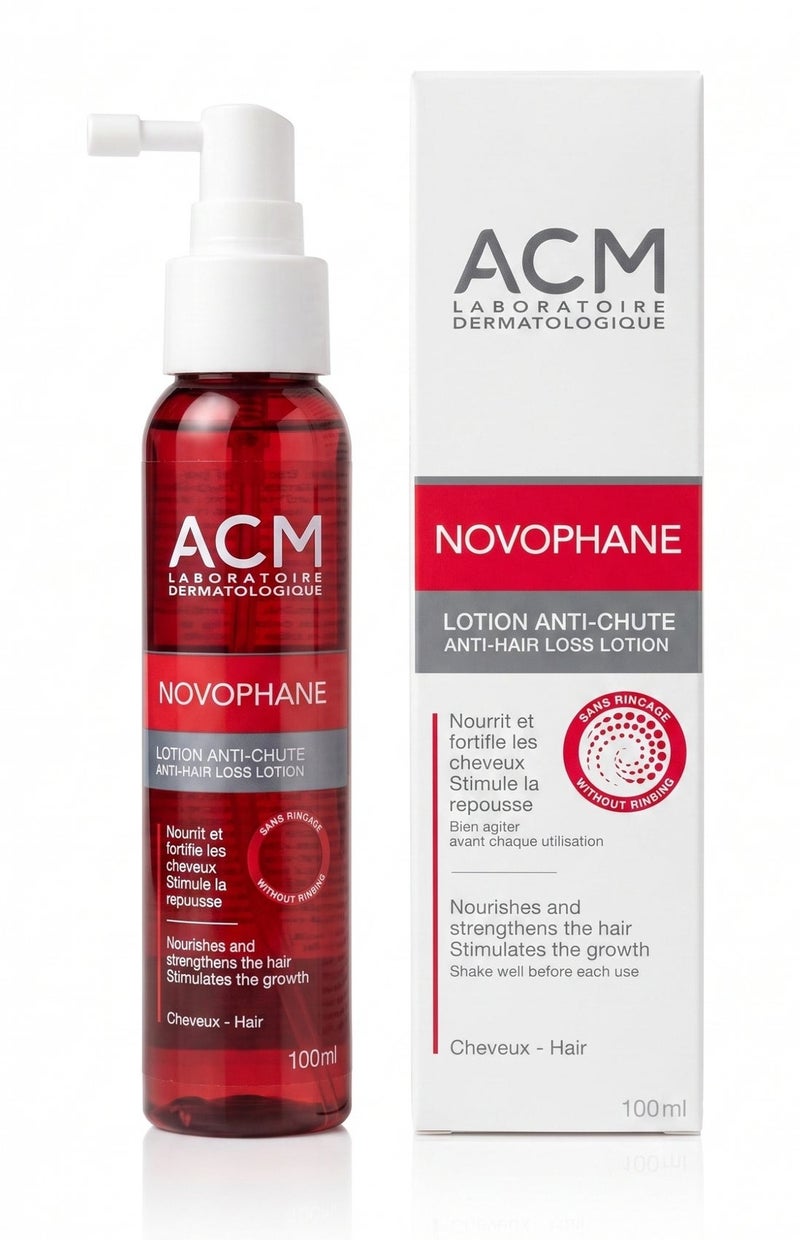 Novophane Anti-Hair Loss and Growth Stimulation Lotion Spray - 100 Ml