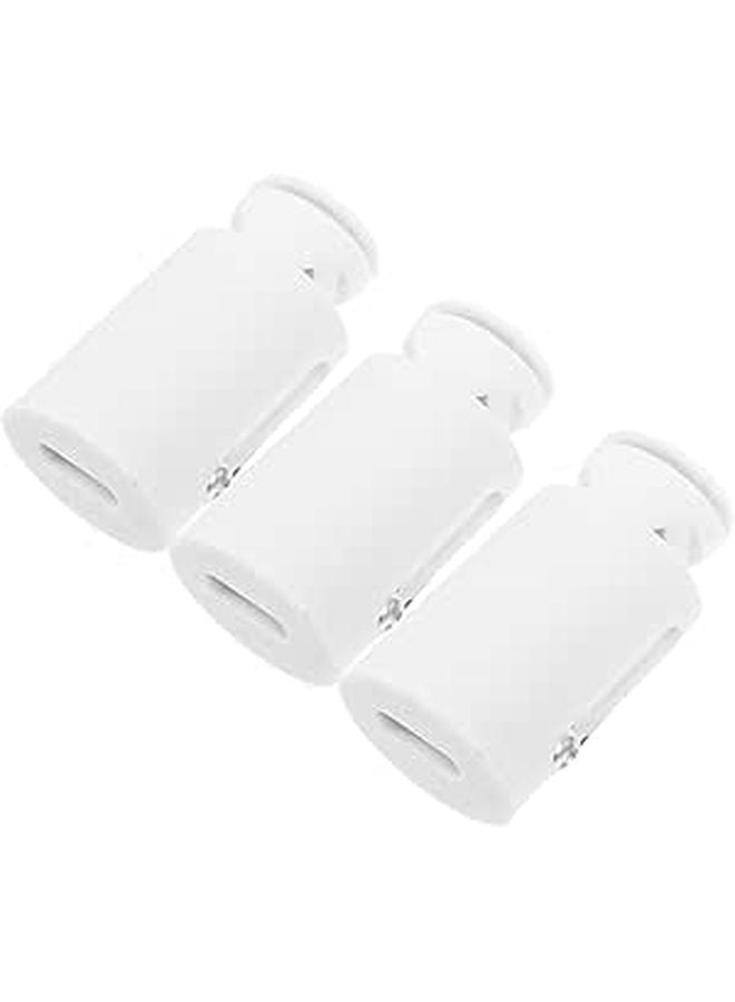 Vertical Radiator Towel Hooks 3 Pack Heat Resistant Plastic for Bathroom Kitchen - Image 1