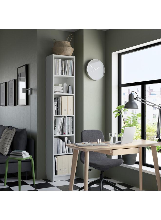 زبون مكتبة، بيضاء، 40X28X202 سم - Image 3