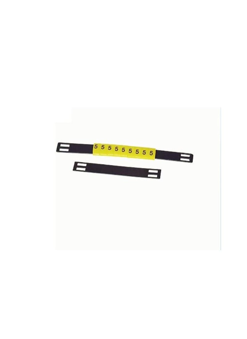 Generic High Quality PVC Cable Marker Strip Tie On Carrier Strip (MS-65)  - Image 3
