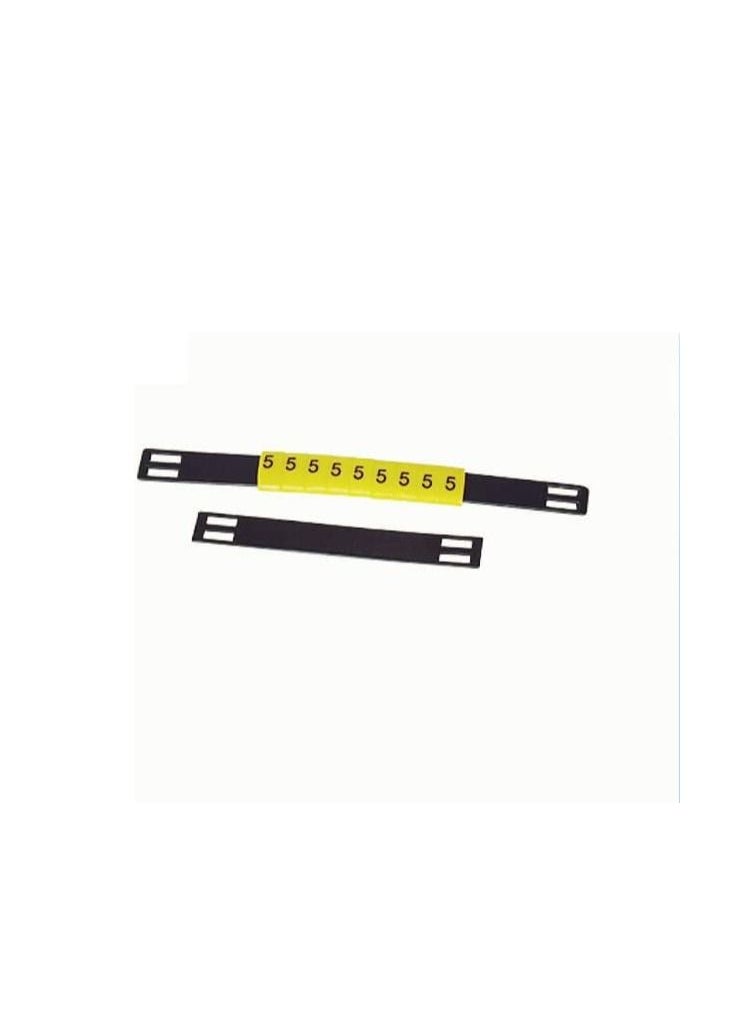 Generic High Quality PVC Cable Marker Strip Tie On Carrier Strip (MS-65)  - Image 1
