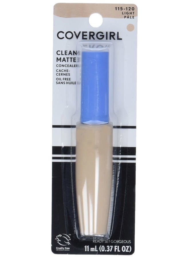 CoverGirl Clean Matte Concealer, Oil-Free, Lightweight Formula, Blendable, Natural-Looking Coverage, 100% Cruelty-Free - Image 2
