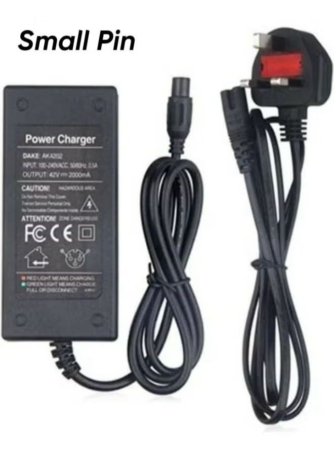 SHOPI Power Charger Adapter For 2 Two Wheels Self Balancing Scooter Hoverboards 