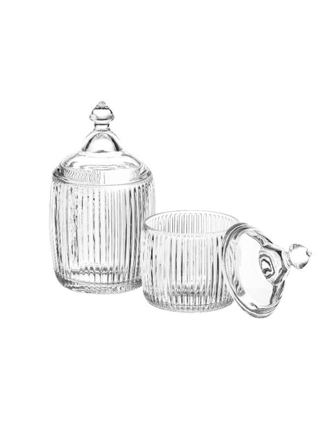 Green Apple ✨ Glass Storage Container Set with Lid – 3 Pieces | 14×9 cm – 17×9 cm – 20×9 cm ✨ - Image 3