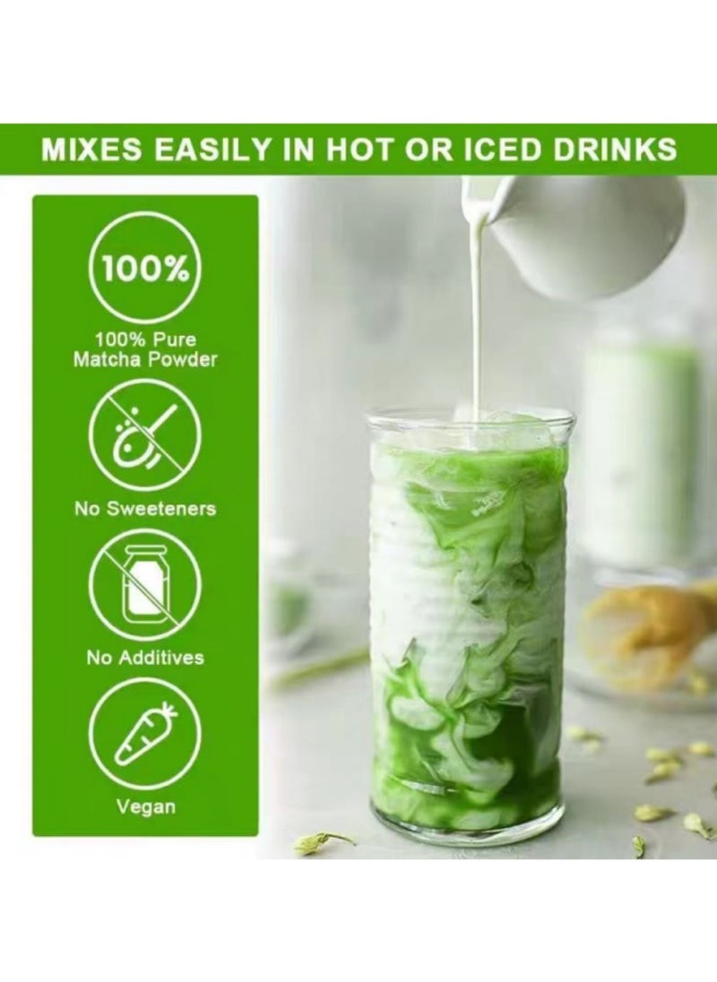 MATCHA Pure Matcha Powder, Organic Matcha Green Tea, Japanese Matcha green tea 100gm  - Image 3