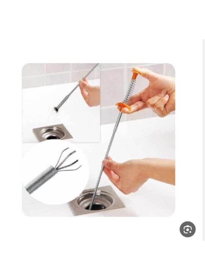 Sinks and Drains Unclogging Tool with Clamp - Image 3