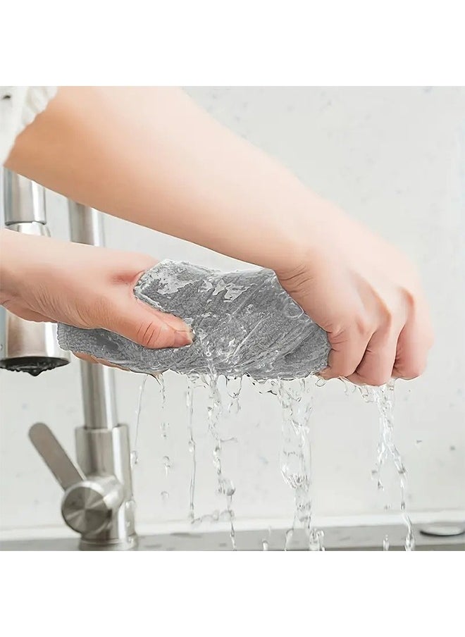 Bukela - Efficient Cleaning - 30x30 Cm large microfiber cleaning towels soak up water or dust from the countertop and tables instantly and leave your kitchen spotless - Image 1