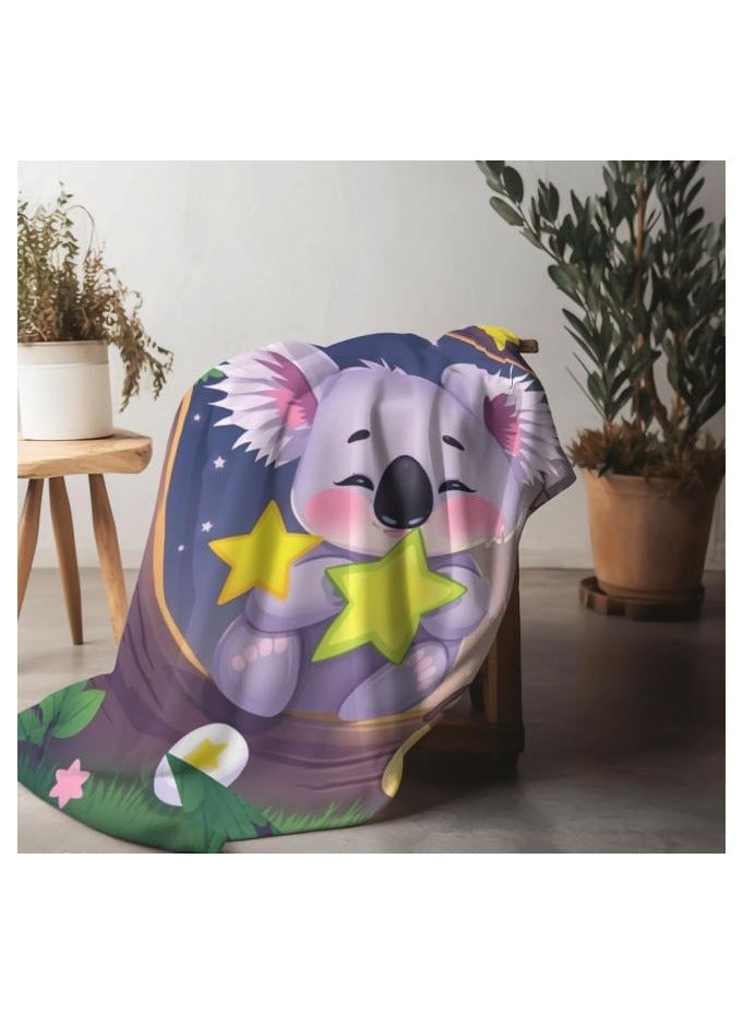 general Children's or student cartoon flannel thin blanket (warm and comfortable, suitable for sleep, games) 100cm*150cm - 1153 - Image 5