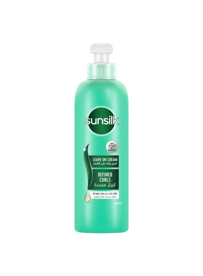 Sunsilk Leave On Cream, with Jojoba Oil, For Curly Frizzy Hair - Image 1