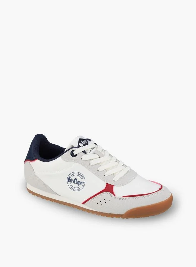 Lee Cooper WHITE Women Lace-Up Ankle Sneakers for Women | Best Price UAE