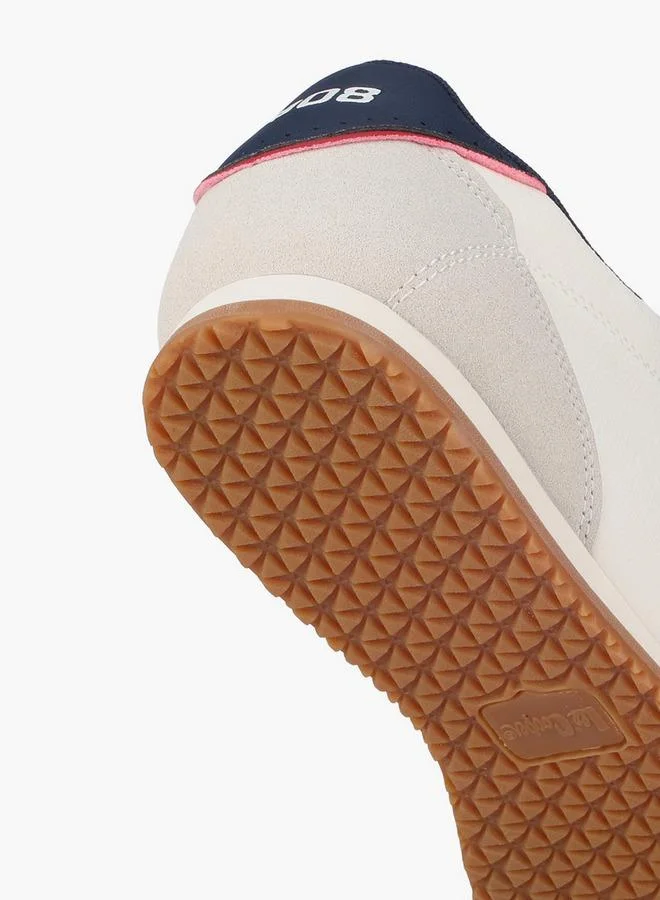 Lee Cooper WHITE Women Lace-Up Ankle Sneakers for Women | Best Price UAE