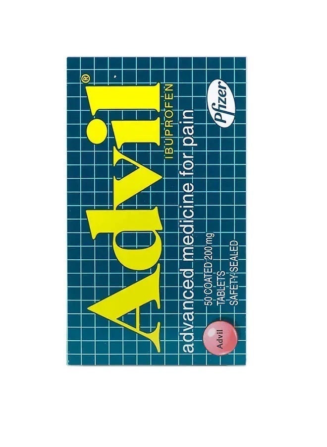 Advil أقراص 200 ملغ (50 قرص)