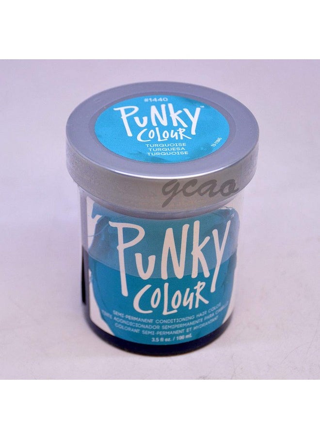 Jerome Russell - Punky Hair Color Creme Turquoise 3.5 Ounce - Image 1