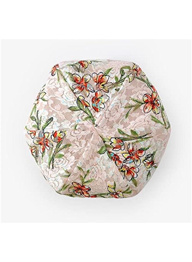 Lady Lace, Bonnet Bonnet with Flowers, Loose-Fitting Cap, Women's Fashion hat - Image 4