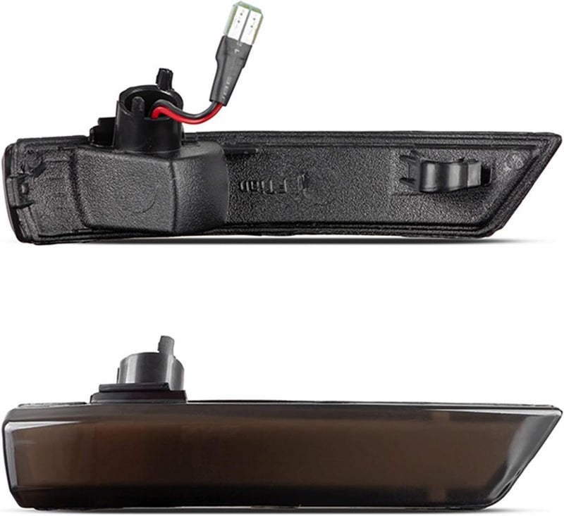 QASULER Dynamic Amber Turn Signal Light for Ford Focus - Image 2