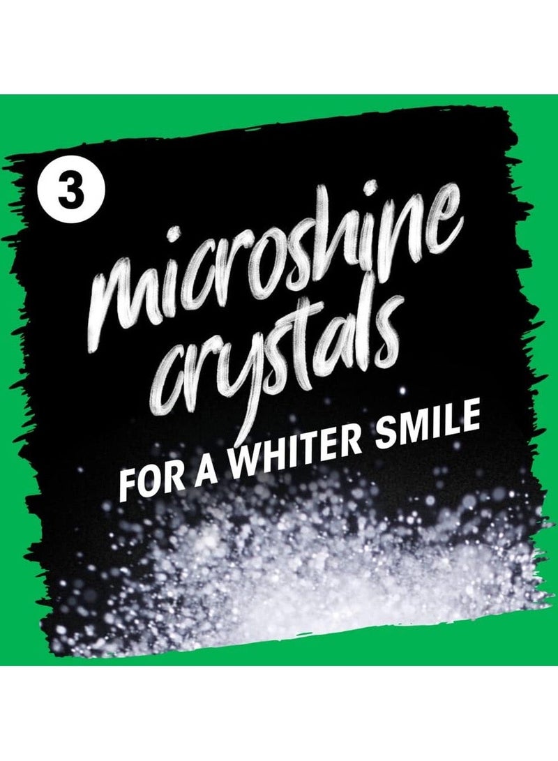 Close Up Triple Fresh Gel Toothpaste, for 24 hours fresh breath, Menthol Fresh, with antibacterial mouthwash & microshine crystals, 75ml x 4 Pack of 4 - Image 4