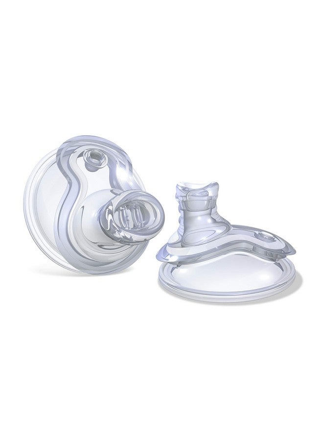 نوبي قطعتان من قطع الغيار القياسية العلوية من Nuby Super Spout - Image 1